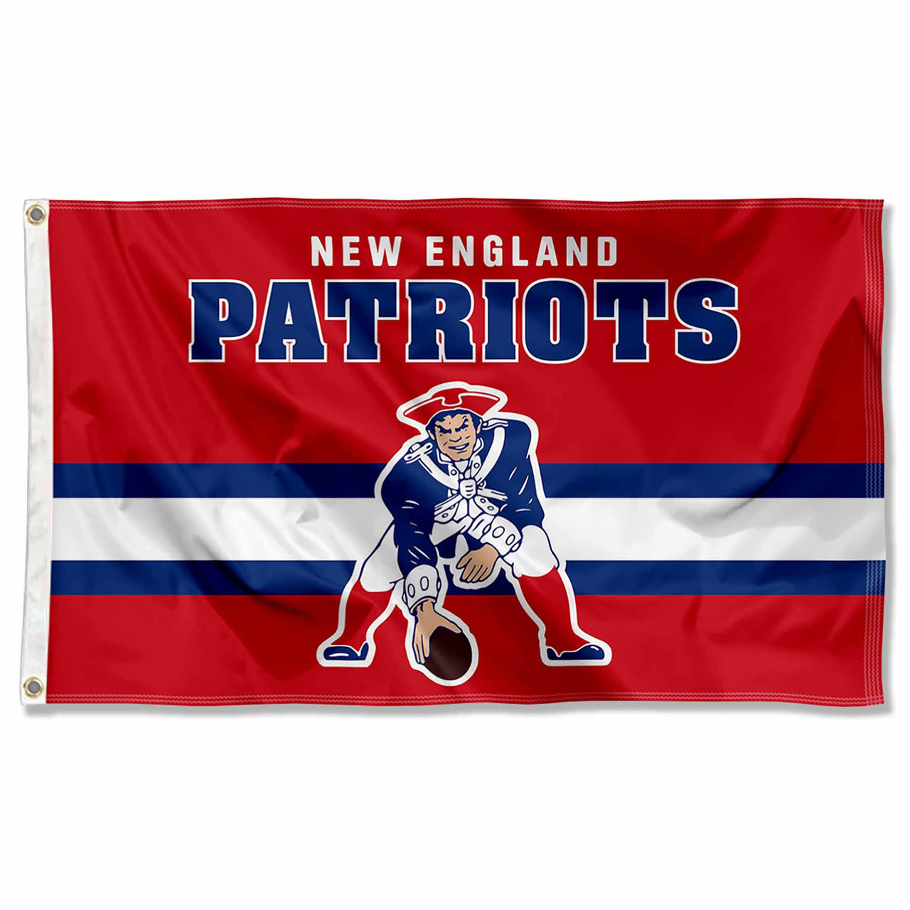 New England Patriots Throwback Retro Vintage Logo Flag - State Street  Products