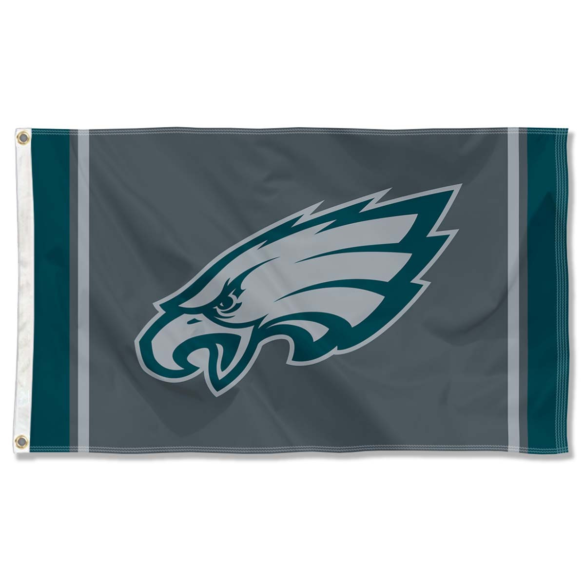 Philadelphia Eagles Black Sideline 3x5 Banner Flag - State Street Products