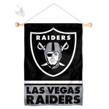 Las Vegas Raiders Patch Button Circle Logo Flag Large 3x5 Banner