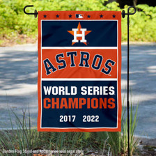 Houston Astros 2022 WORLD SERIES CHAMPIONS Banner New 3x5FT MLB WS