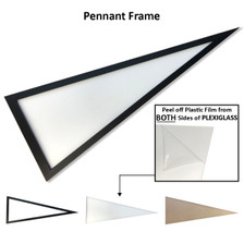 Pennant Frame for Standard-Size Pennants