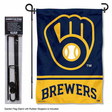 Milwaukee Brewers: Pennant - MLB Outdoor Graphic 24W x 9H