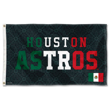 Houston Astros Throwback Vintage Retro Double Sided House Flag