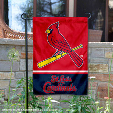 MLB St. Louis Cardinals Vintage Double Sided House Flag 28 x 44