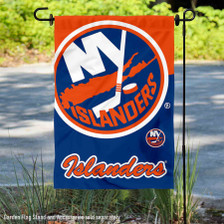 New York Islanders Double Sided Logo Garden Flag