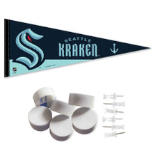 Seattle Kraken Banner Pennant with Tack Wall Pads