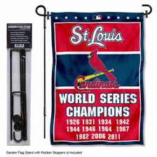 St Louis Cardinals MLB Team Logo Nylon Pennant Flag - Dragon Sports