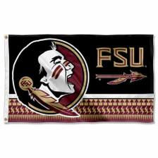 Florida State Seminoles Fear The Spear Large Outdoor Banner Flag