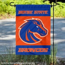 Boise State New Logo Garden Flag