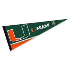 University of Miami Pennant
