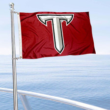Troy Trojans Boat and Mini Flag