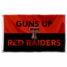 Texas Tech Red Raiders Hand Signal Flag