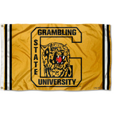 Grambling State Tigers Throwback Vault Logo Flag