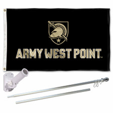 Army Black Knights Flag Pole and Bracket Kit