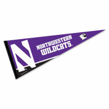 Northwestern Wildcats Felt Pennant