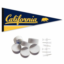 University of California Banner Pennant with Tack Wall Pads