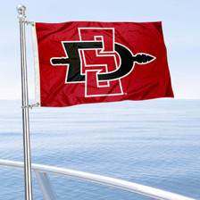 San Diego State Aztecs Boat and Mini Flag