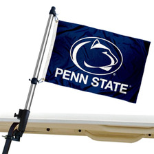 Penn State Nittany Lions Golf Cart Flag Pole and Holder Mount