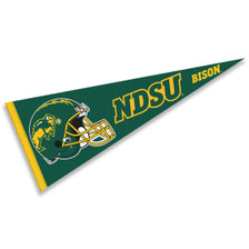 North Dakota State Bison Helmet Pennant