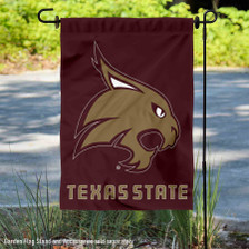 Texas State Bobcats Garden Flag
