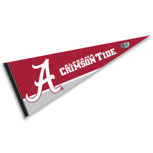 Crimson Tide Cursive A Logo Pennant