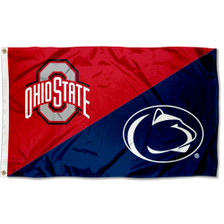 Ohio State vs Penn State House Divided 3x5 Flag