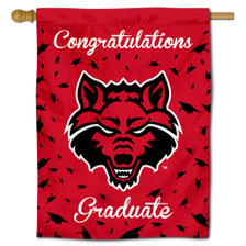 Arkansas State Red Wolves Congratulations Graduate Flag