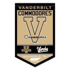 Vanderbilt Commodores Heritage Logo History Banner