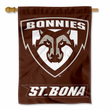 St. Bonaventure Bonnies Double Sided House Flag
