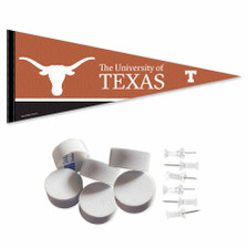 University of Texas Banner Pennant with Tack Wall Pads