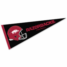 Arkansas Razorbacks Helmet Pennant