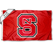 North Carolina State University Large 4x6 Flag