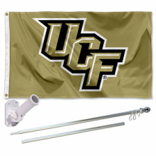 University Of Central Florida Gartenflagge - Doppelseitig, 100% Polyester, Offiziell Lizenziert