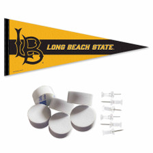 California State University Long Beach Banner Pennant with Tack Wall Pads