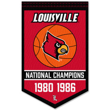 Louisville Cardinals Vintage Retro Throwback 3x5 Banner Flag