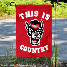 North Carolina State University Country Garden Flag