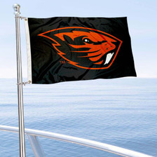 Oregon State Beavers Boat and Mini Flag