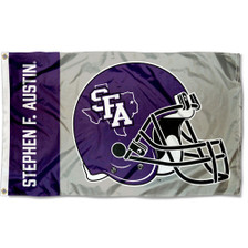Stephen F. Austin Lumberjacks Football Helmet Flag