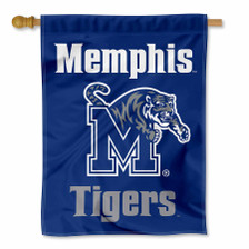Memphis Tigers Logo Double Sided House Flag