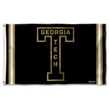 Georgia Tech Yellow Jackets Retro Throwback Flag