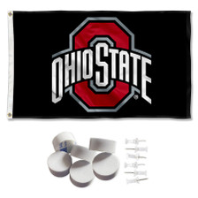 Ohio State Buckeyes Banner with Wall Tack Pads