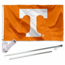 Tennessee Volunteers Flag Pole and Bracket Kit