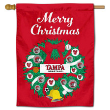 UT Spartans Happy Holidays Banner Flag