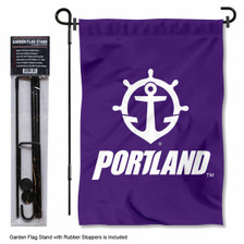 Portland Pilots Garden Flag and Pole Stand