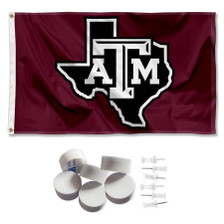Texas A&M Aggies Banner Flag with Tack Wall Pads