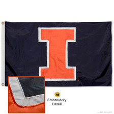  2But US Stars& Stripes Illinois Fighting Illini Chief Flag  Banner 3x5 Feet : Sports & Outdoors