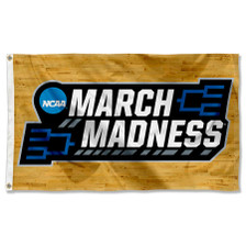 March College Basketball Madness Tournament Flag