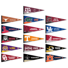 SEC Conference Pennants