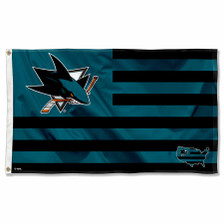 San Jose Sharks American Nation Flag