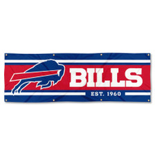 Buffalo Bills 6 Foot Banner